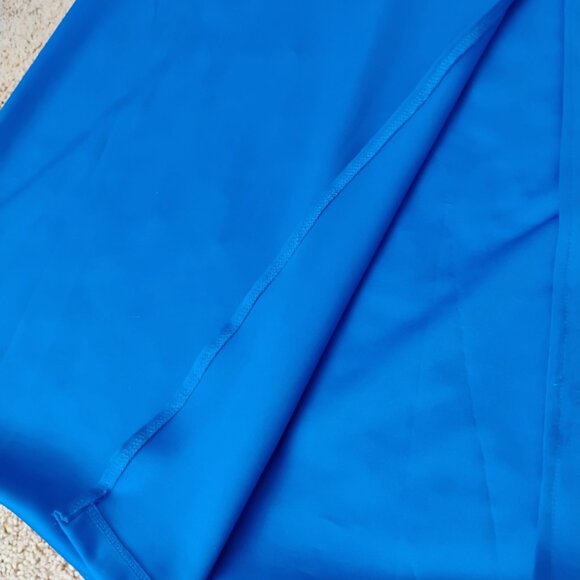 Alexa B Nites Royal Blue Dress Full Length Size 6 Polyester Spandex - Picture 11 of 11